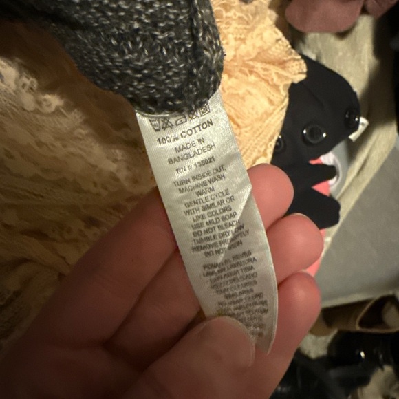 Men's Gray Sweater 100% Cotton - Picture 3 of 5